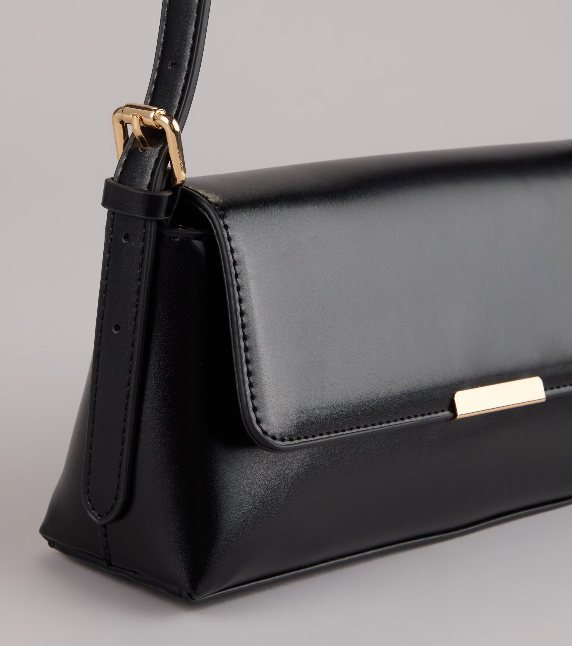 It Girl Vibe Faux Leather Shoulder Bag - Image 2