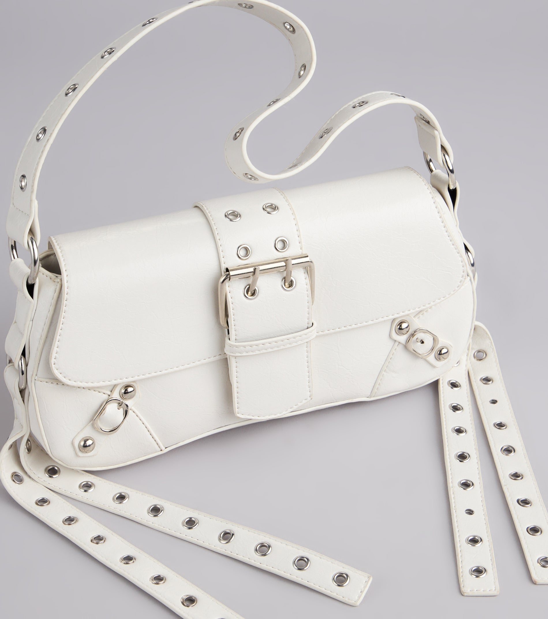 Tough Love Buckle Shoulder Bag - Image 2