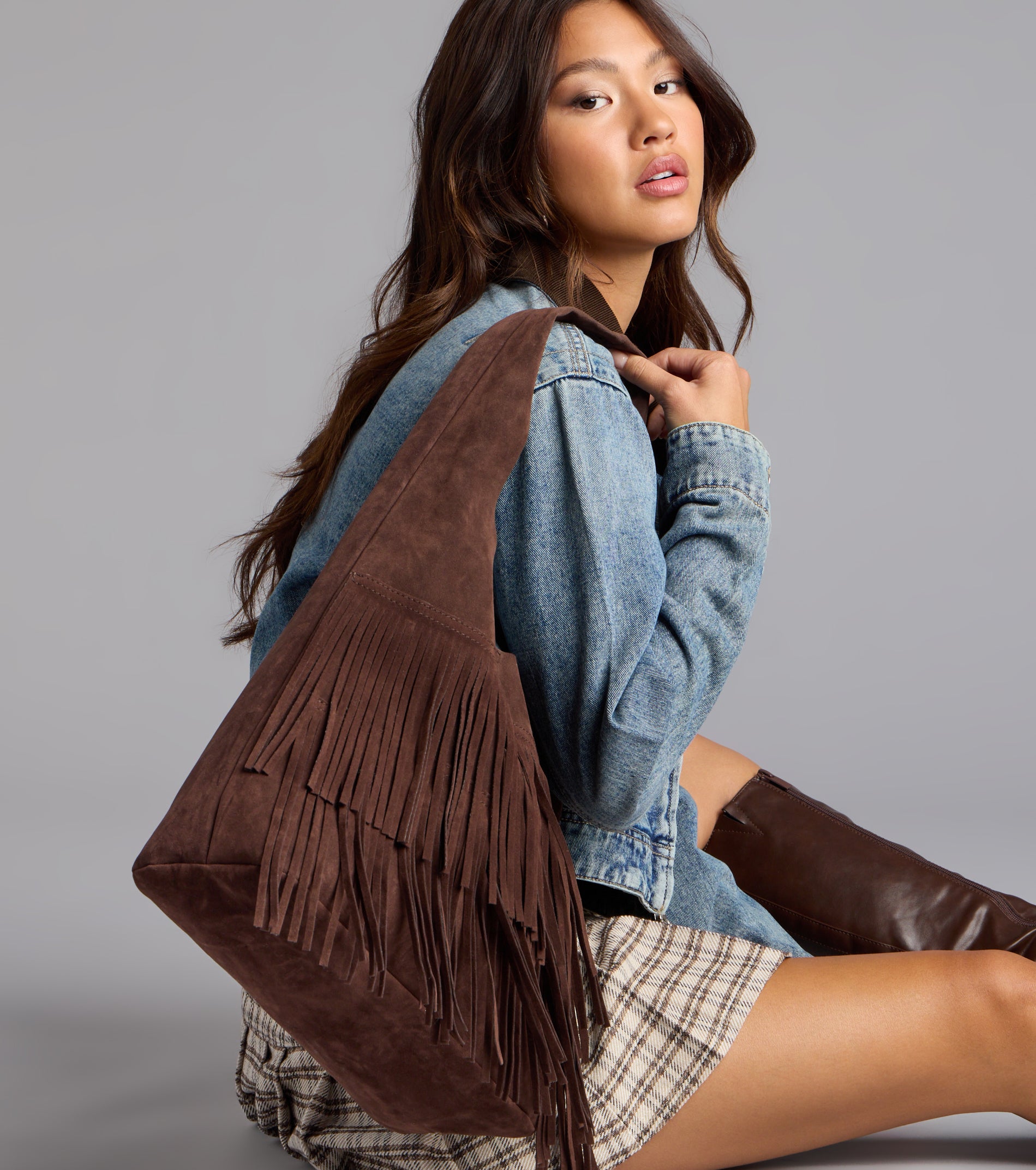 Fringe Benefits Fringe Tote Bag With Pouch - Image 2