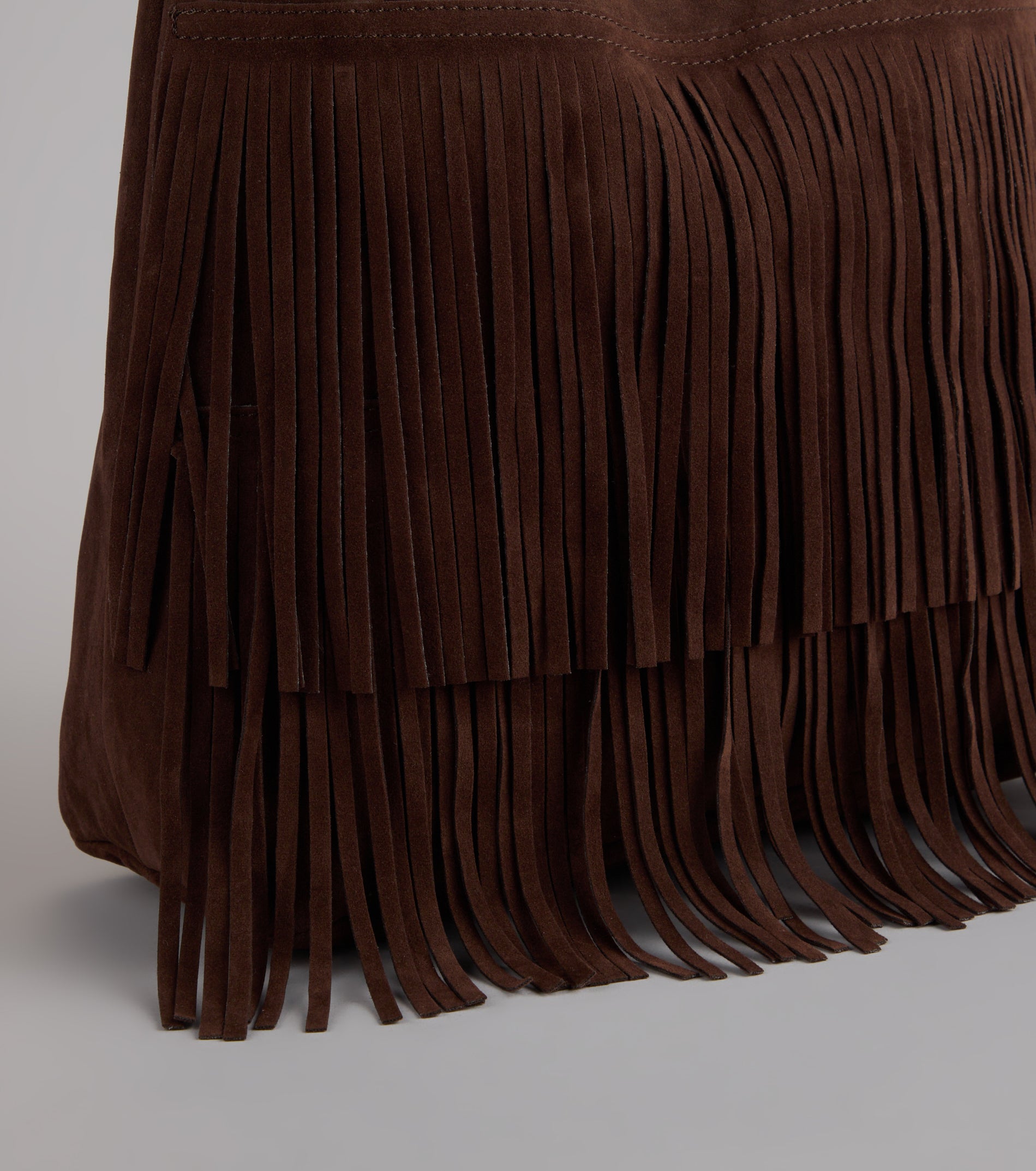 Fringe Benefits Fringe Tote Bag With Pouch - Image 4