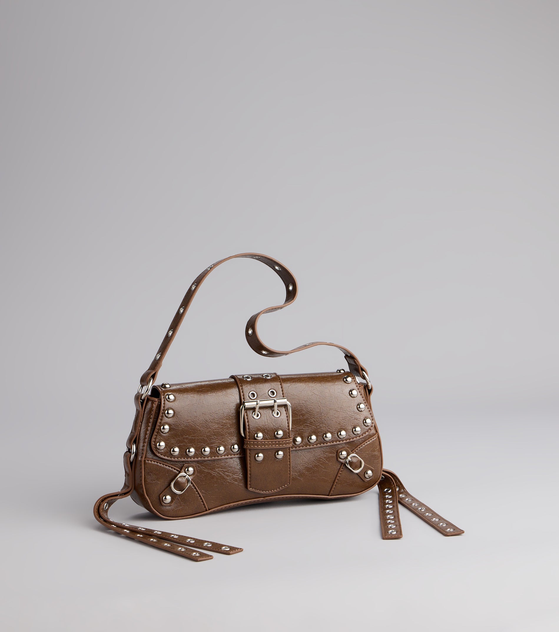 Street Icon Buckle Shoulder Bag - Image 3
