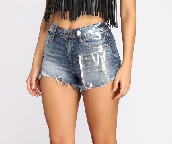 Packin' Heat Clear Thigh Fanny Pack