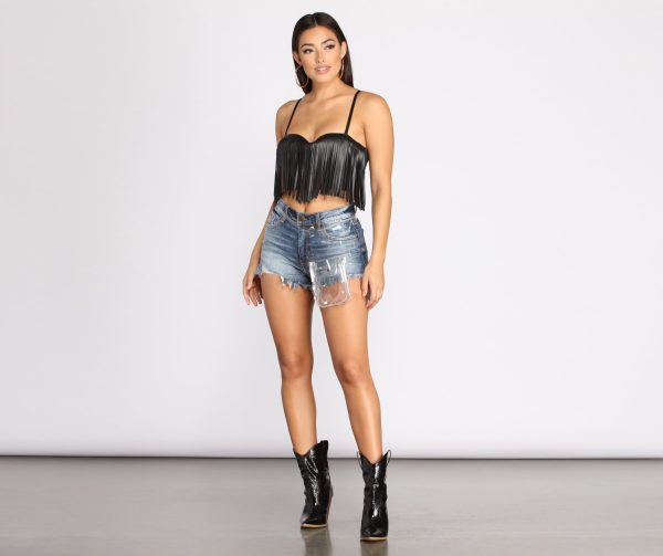 Packin' Heat Clear Thigh Fanny Pack - Image 5