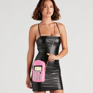 Ring Ring Cell Phone Crossbody Bag