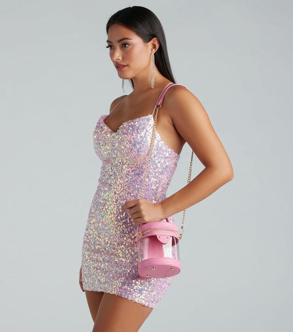 Extra Fab Clear Top Handle Bag - Image 2
