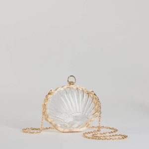 Mystical Mermaid Clear Shell Bag