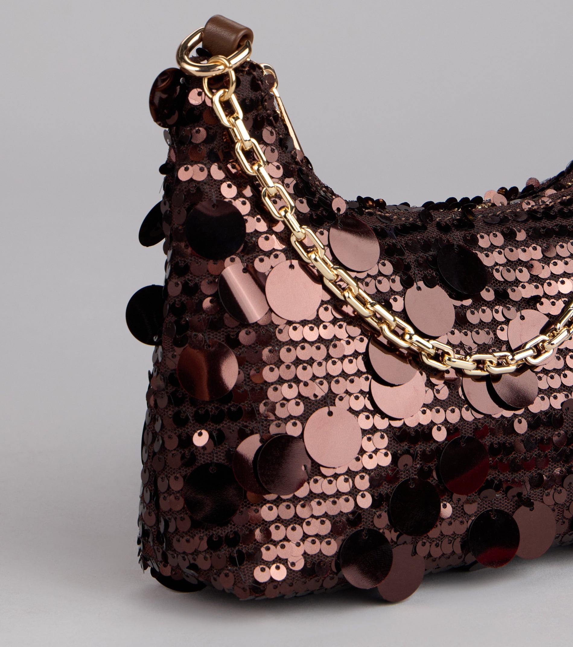 Shimmer Hour Sequin Shoulder Bag - Image 3