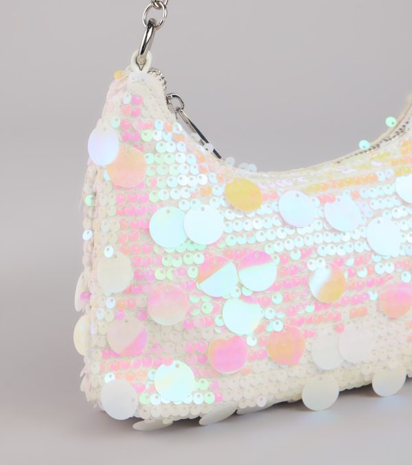 Disco Dreams Sequin Shoulder Bag - Image 2