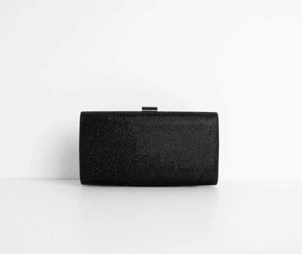 Set For The Soiree Glitter Box Clutch - Image 3