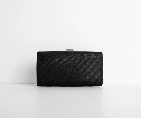 Set For The Soiree Glitter Box Clutch - Image 5