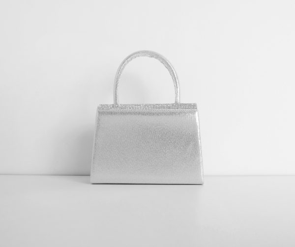 Shine A Light Rhinestone Mini Purse - Image 5
