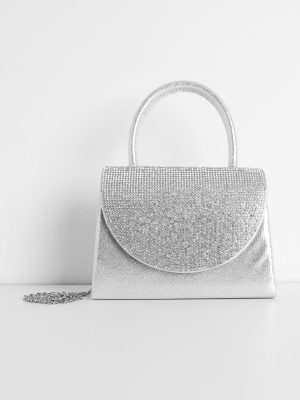 Shine A Light Rhinestone Mini Purse