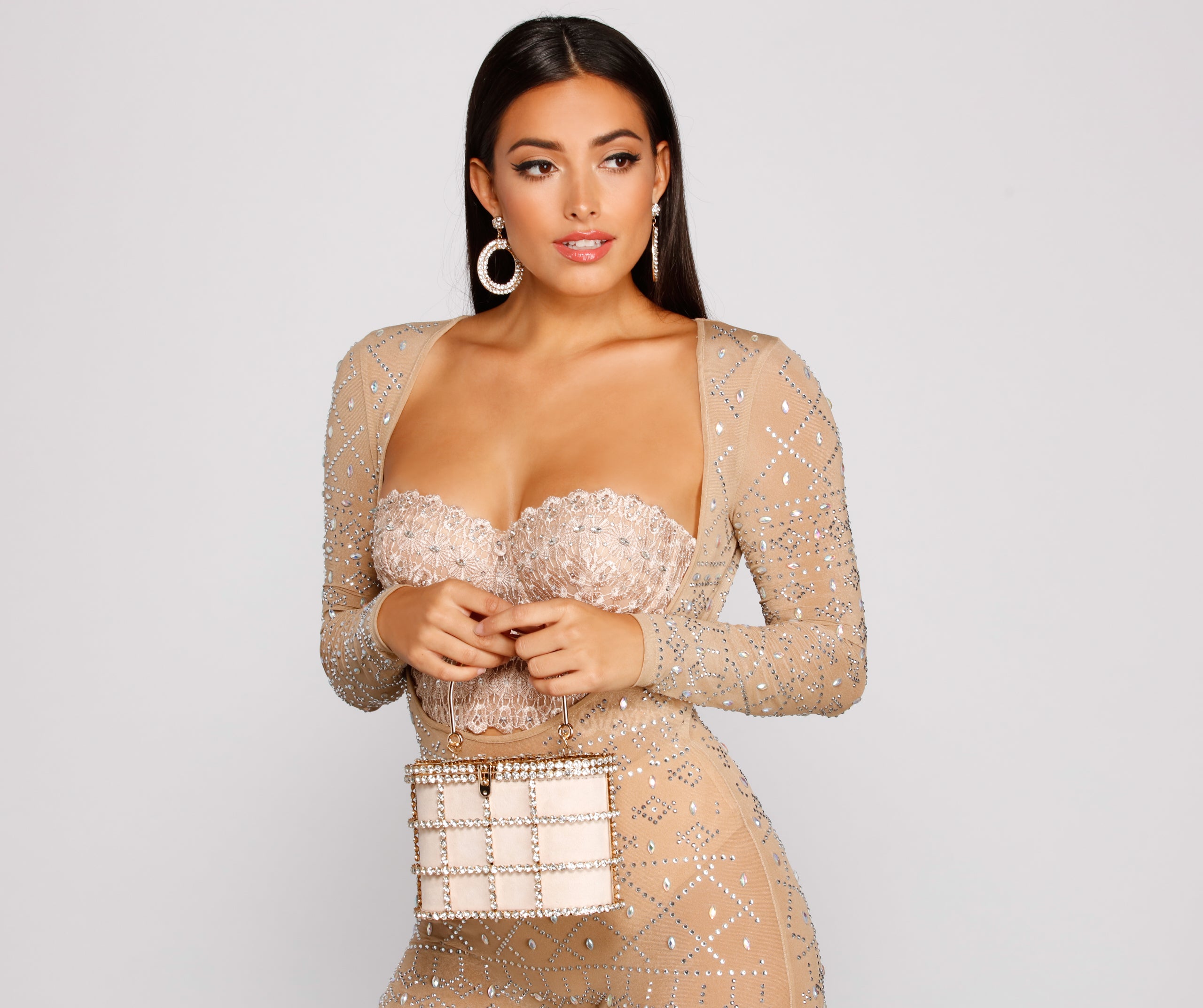 Luxe Glamour Top Handle Bag - Image 2