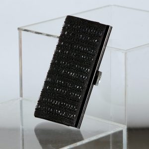Go For Glam Rhinestone Box Clutch