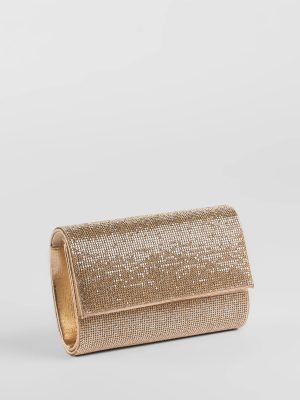 Luxe Glamour Rhinestone Box Clutch