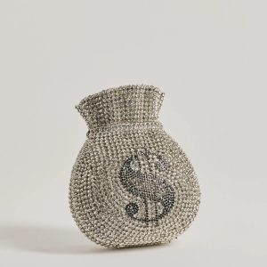 Get That Money Rhinestone Clutch