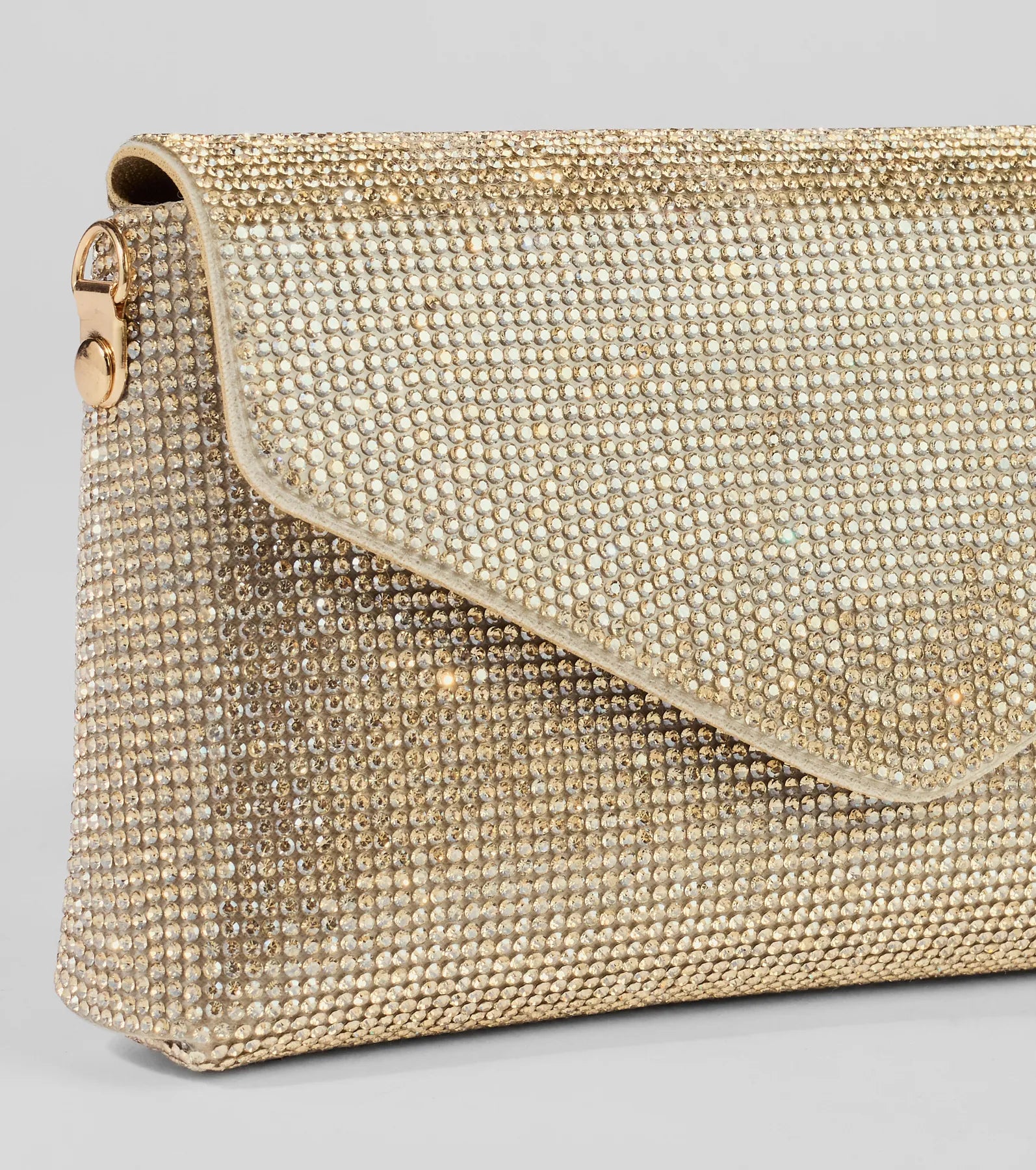 Sparkle Effect Rhinestone Crossbody Purse - Image 8