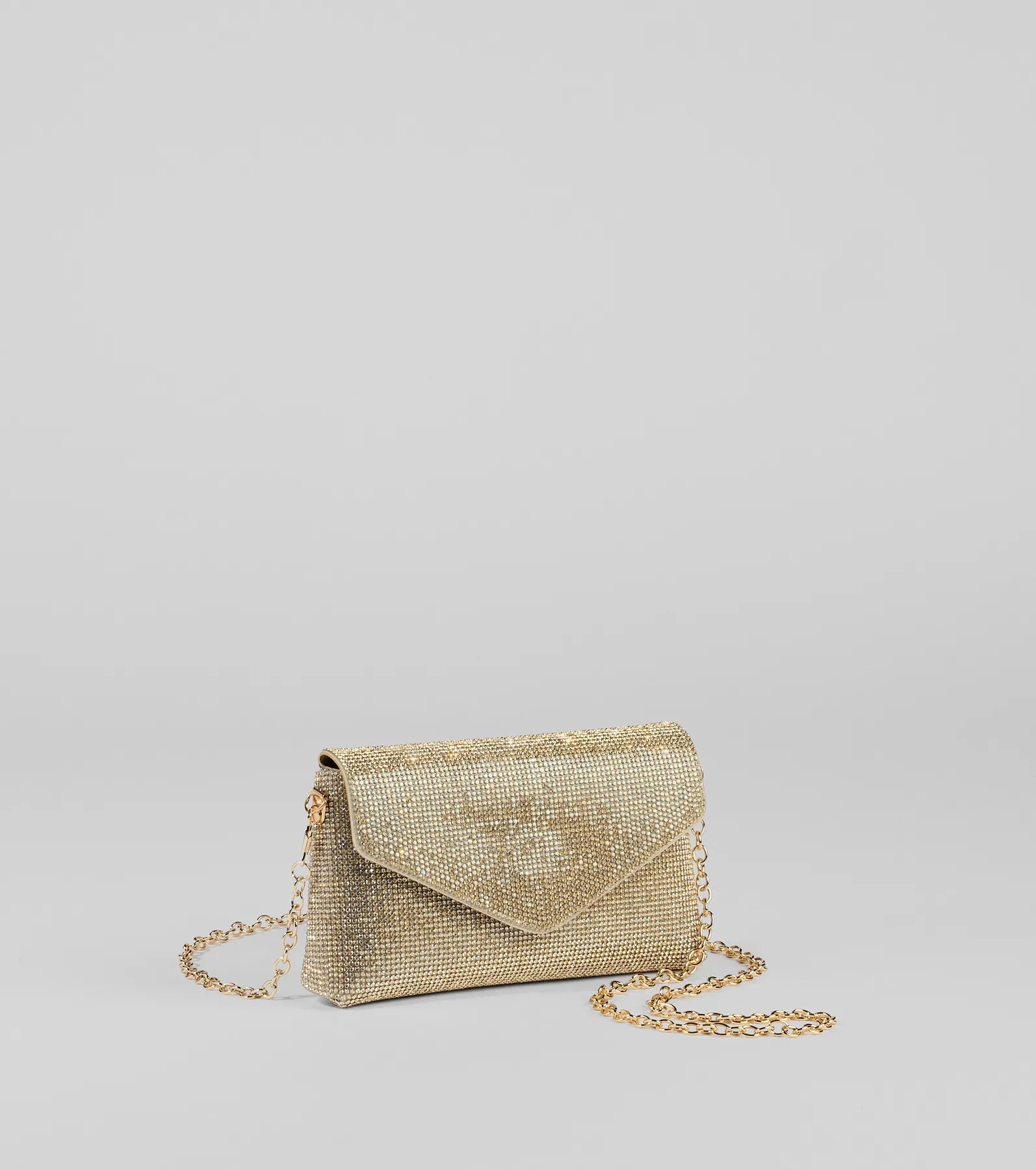 Sparkle Effect Rhinestone Crossbody Purse - Image 9