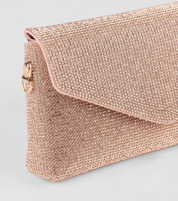 Sparkle Effect Rhinestone Crossbody Purse - Image 12