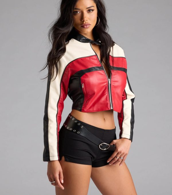 On A New Level Faux Leather Belt - Image 3