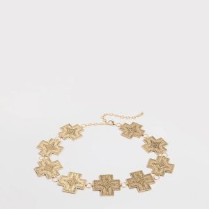 Desert Babe Cross Concho Belt