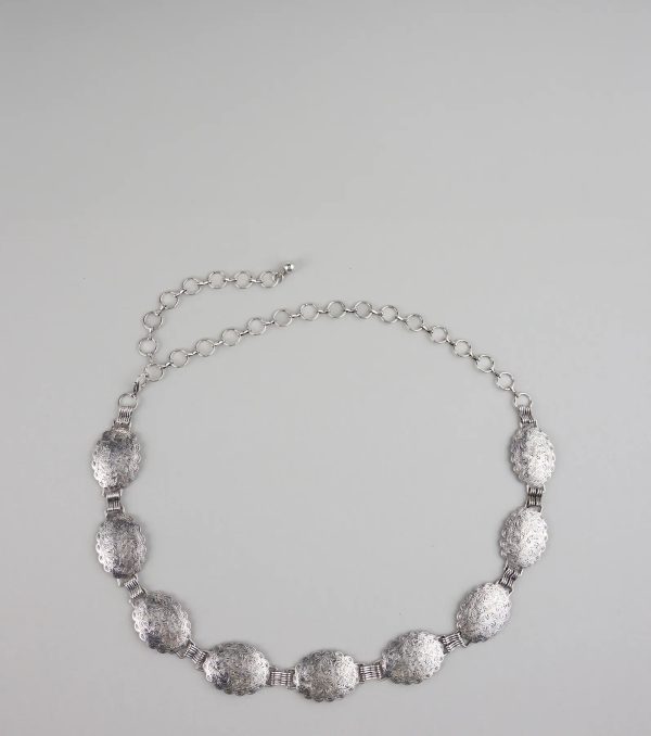 Gone Glam Concho Chain Belt