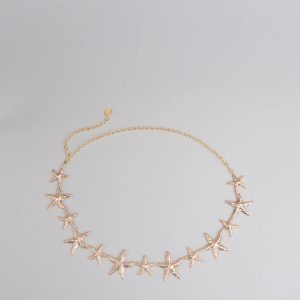 Mermaid Muse Starfish Chain Belt