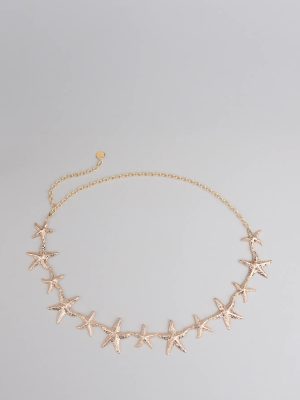 Mermaid Muse Starfish Chain Belt