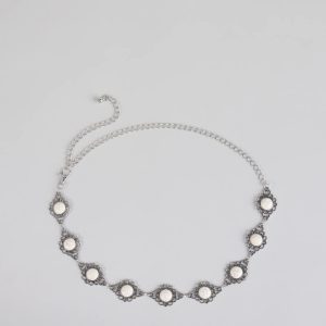 Changing The Game Stone Concho Chain Belt