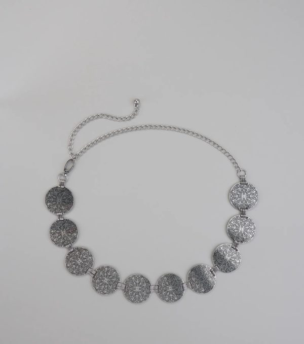 Moving Freely Medallion Chain Belt - Image 4