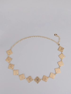 Shimmer And Serve Chain Belt