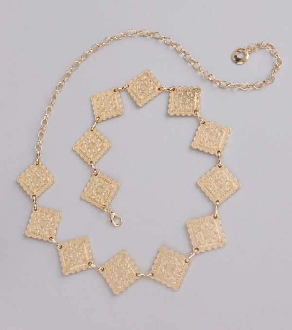 Shimmer And Serve Chain Belt - Image 2