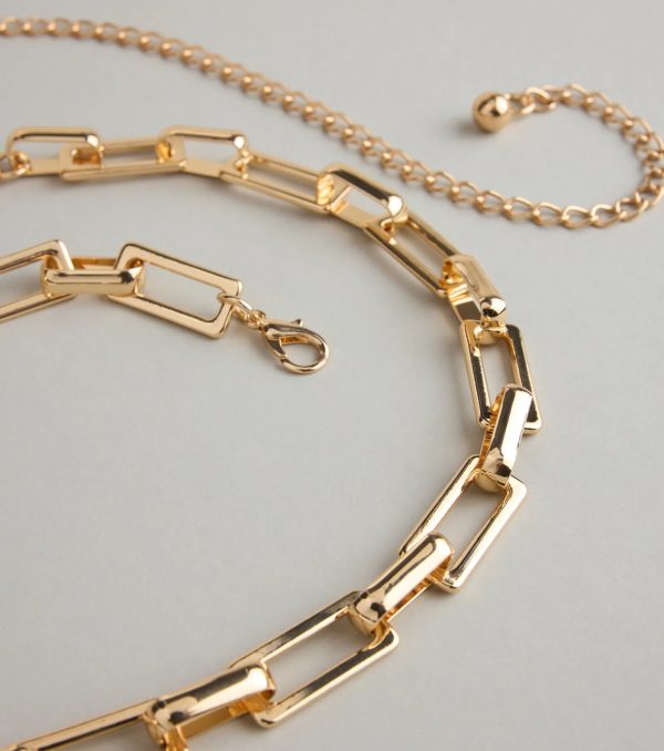 Power Play Rectangular Chain Belt - Image 2