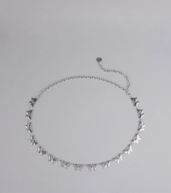 Flutter Goals Butterfly Chain Belt
