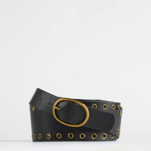 Trendy Rebel Statement Grommet Belt