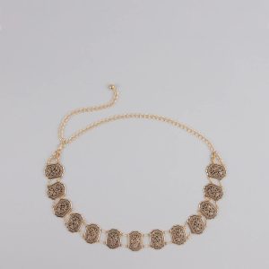 Cherished Treasure Oval Western Belt