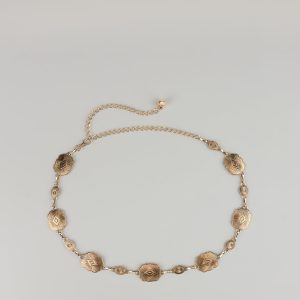 Cowgirl Core Concho Chain Belt