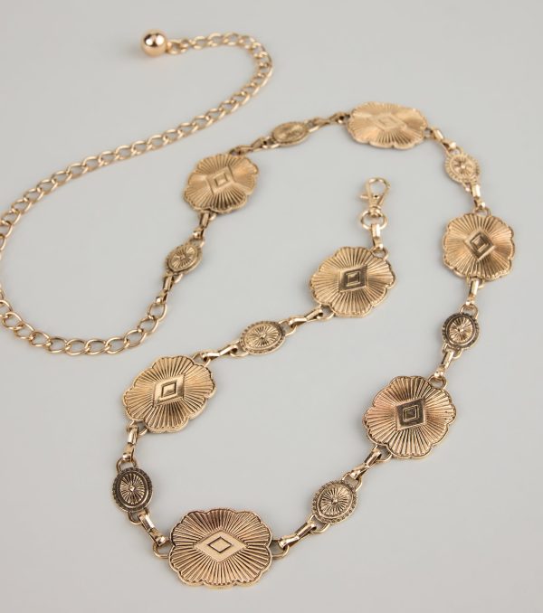 Cowgirl Core Concho Chain Belt - Image 2