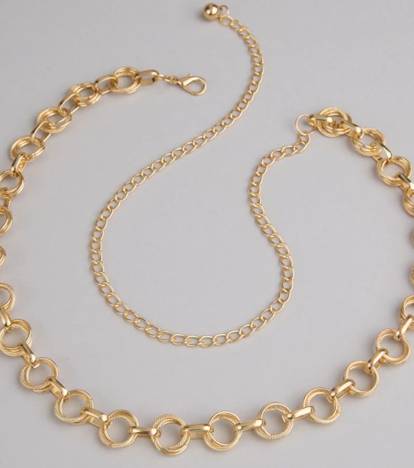 Linked Up Ring Chain Belt - Image 2