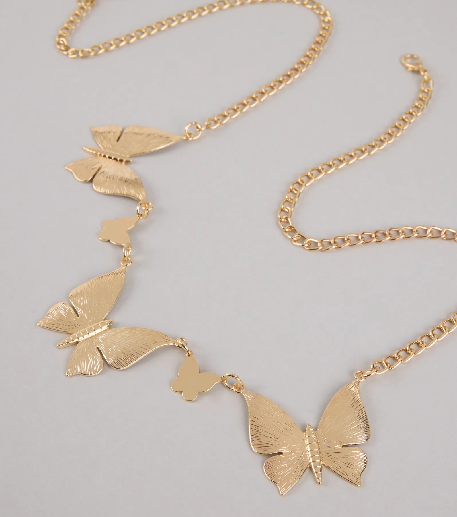 Chic Daydream Butterfly Chain Belt - Image 2
