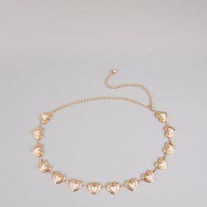 Wanderlust Dreams Heart Chain Belt