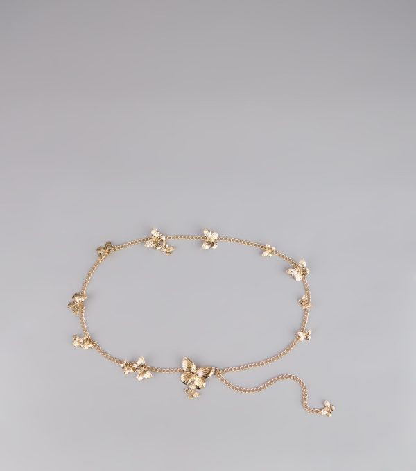 Flutter Kiss Butterfly Chain Belt