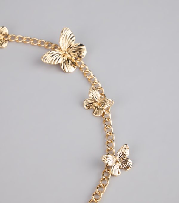 Flutter Kiss Butterfly Chain Belt - Image 3