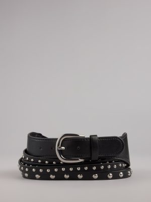 Studded And Stunning Buckle Belt