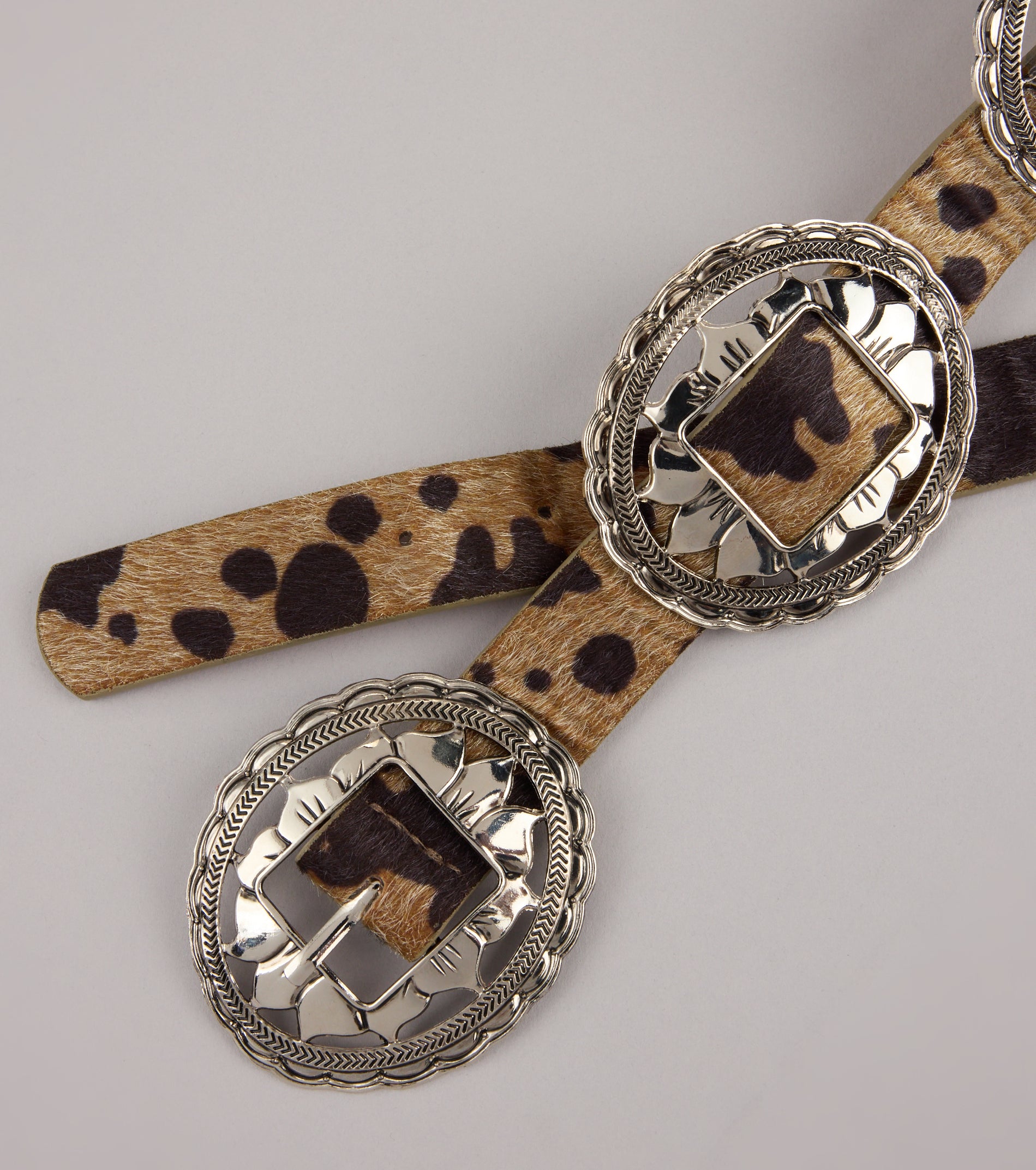 Wild West Vibes Leopard Statement Belt - Image 3