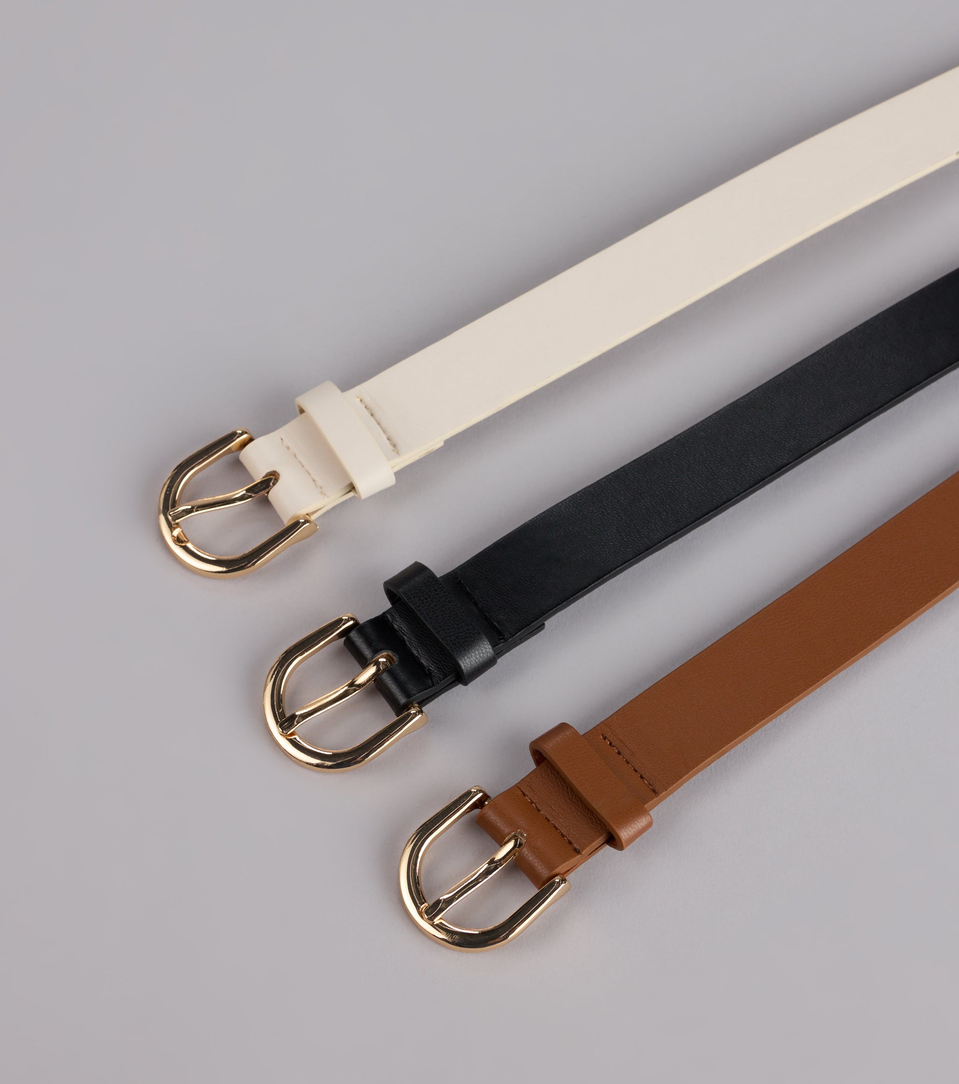 Everyday Essential Faux Leather Belt Set - Image 3