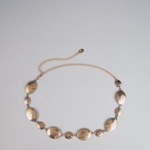 Gilded Elegance Medallion Chain Belt