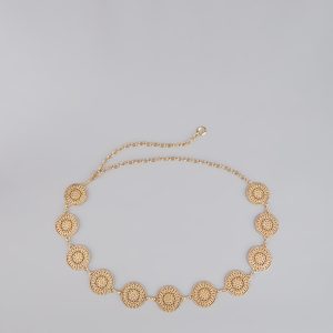 Linked in Luxe Filigree Chain Belt