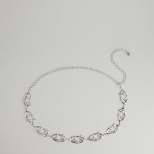 Starstruck Silver Chain Belt