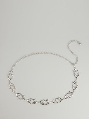 Starstruck Silver Chain Belt